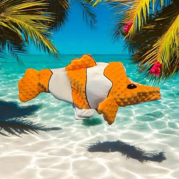 Spooky Night Brand Medium‎ Dog Clownfish (Nemo) Costume - Picture 1 of 8